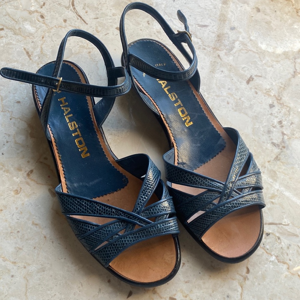 Vintage Halston Sandals